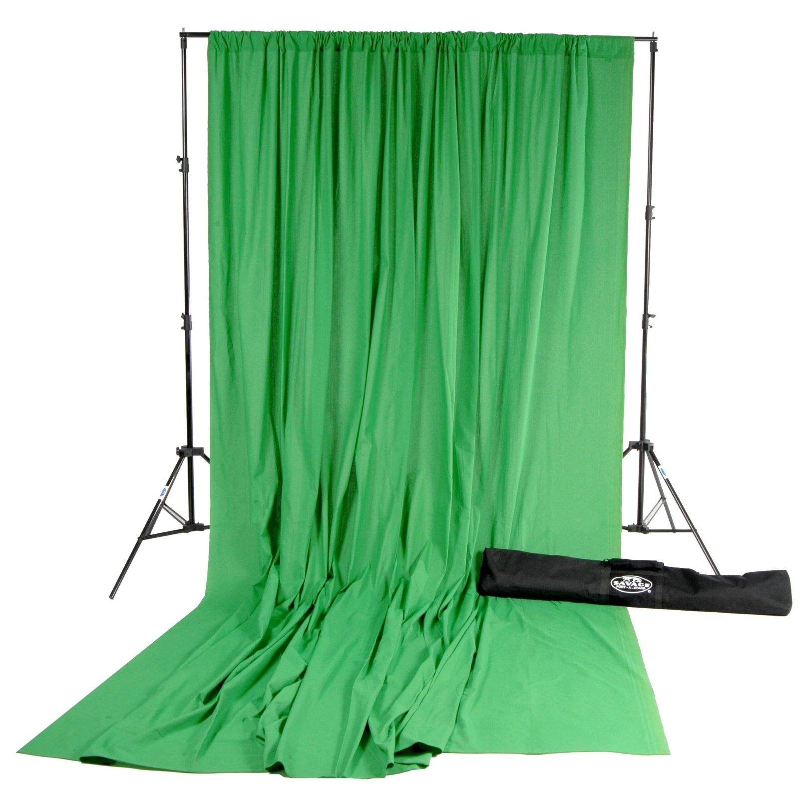 Chroma Green Backdrop 3 × 6 m with Stand